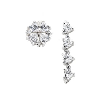 Orecchini Donna AMEN Quadricuore - EMHBB