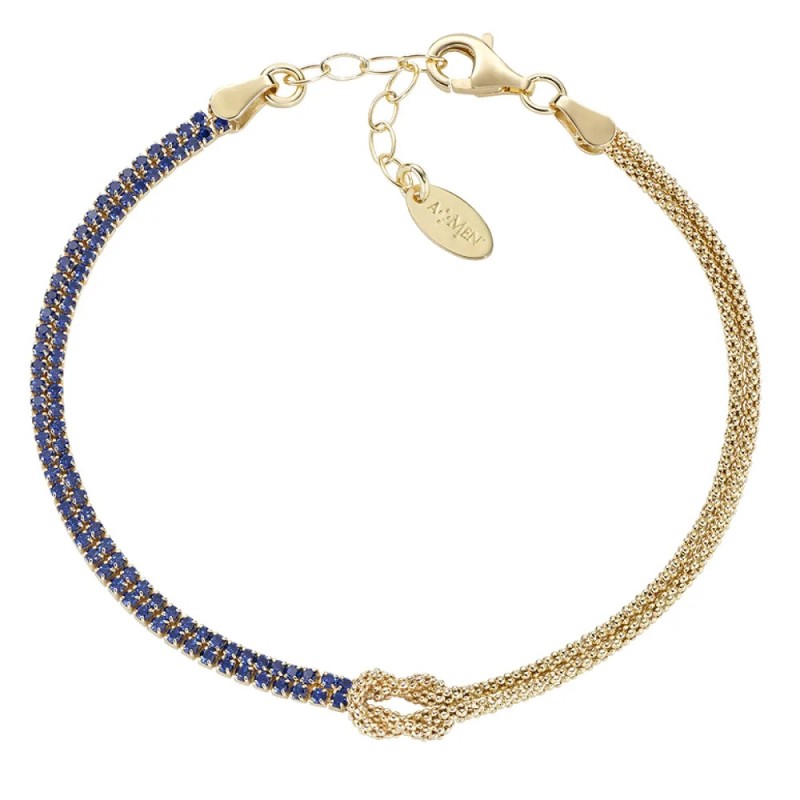 Bracciale Donna AMEN Nodo D’Amore - BRNOAMGBLZ16