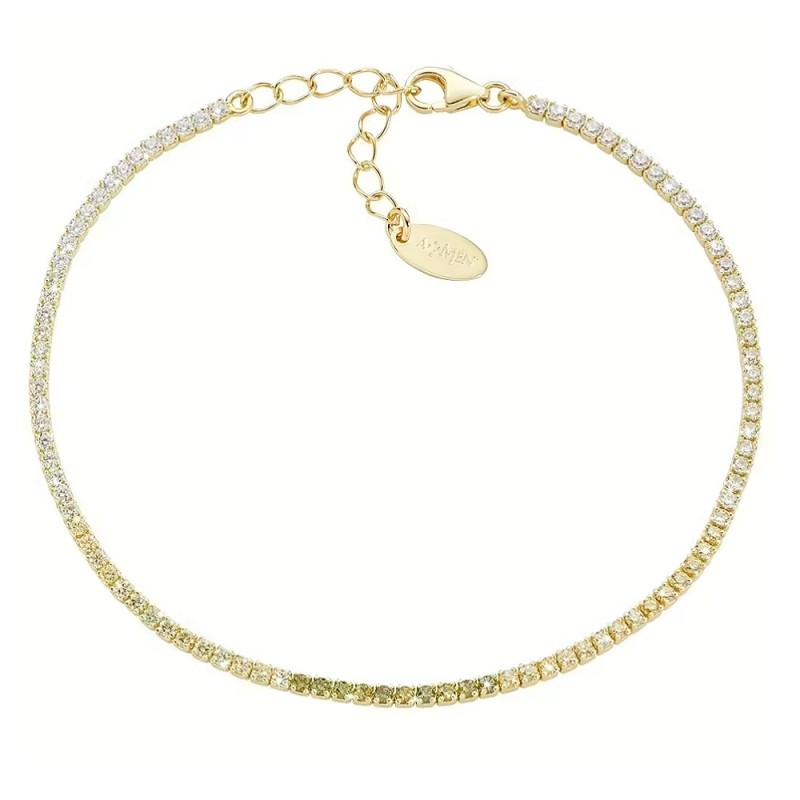 Bracciale Donna AMEN Tennis - BT1DEGOL17