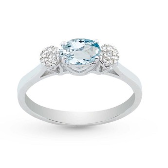 Anello Donna ARTLINEA Acquamarina - AD556/AC-LB