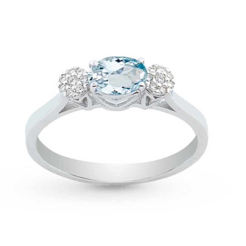 Anello Donna ARTLINEA Acquamarina - AD556/AC-LB