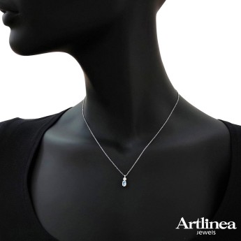 Collana Donna ARTLINEA Acquamarina - CD319/AC-LB