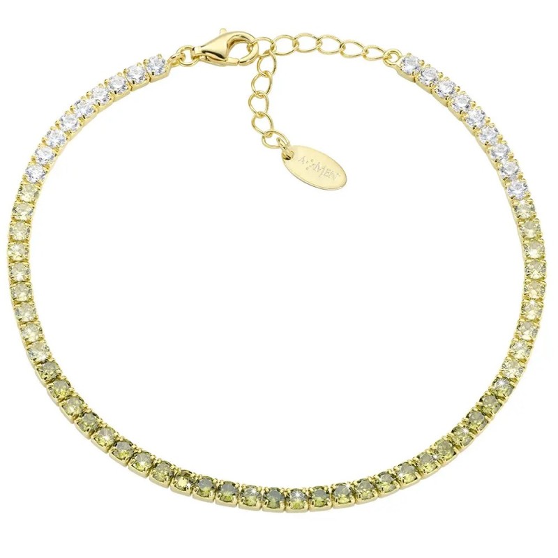 Bracciale Donna AMEN Tennis - BT25DEGOL17
