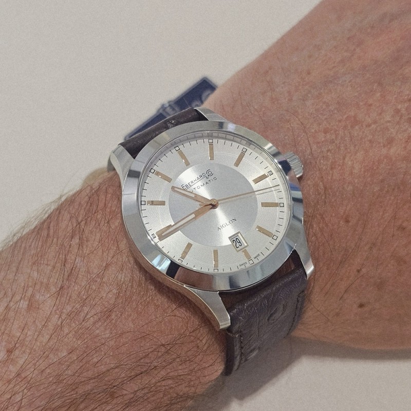 Orologio Uomo EBERHARD Aiglon Grande Taille - 41030.SE CP/BROWN