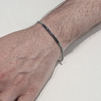 Bracciale Tennis Uomo DALU GIOIELLI - BR950/S-Q9X