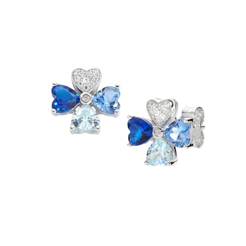 Orecchini Donna AMEN Quadricuore - EQUSBMBL