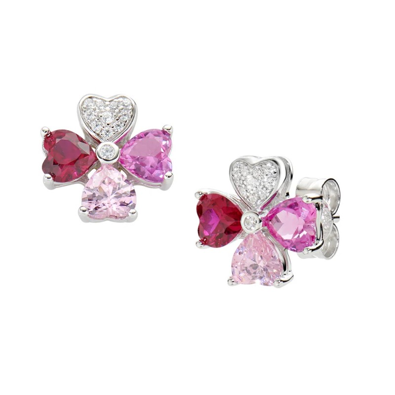 Orecchini Donna AMEN Quadricuore - EQUSBMFU