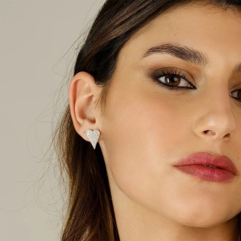 Orecchini Donna AMEN Cuori - EHLUBBZ
