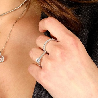 Anello Donna AMEN Diamond - RBB-12