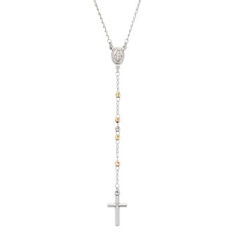 Collana Donna AMEN Rosari - CRO30BBRGD