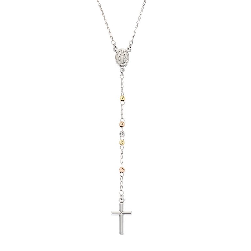 Collana Donna AMEN Rosari - CRO30BBRGD
