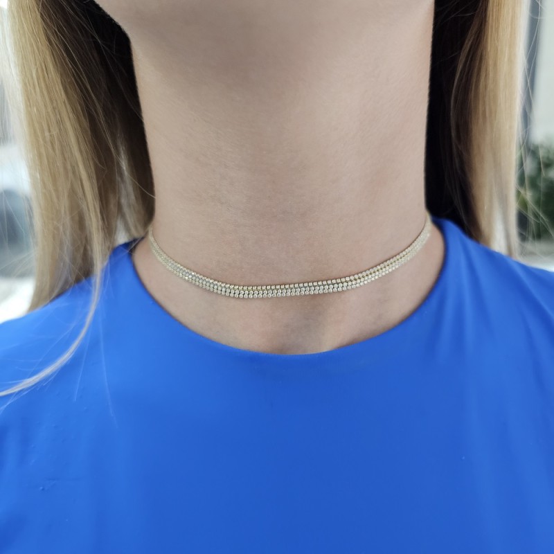 Collana Donna AMEN Tennis - CL3TNGB