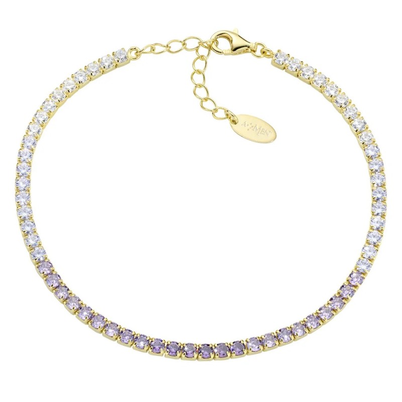 Bracciale Donna AMEN Tennis - BT25DEGVI17