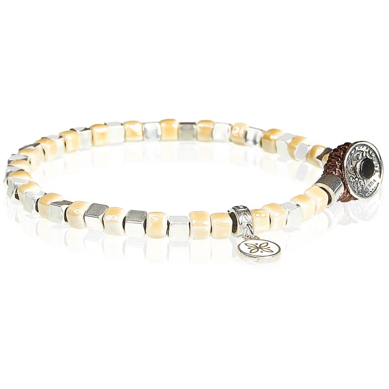 Bracciale Uomo GERBA Silver Ceramic - CS01