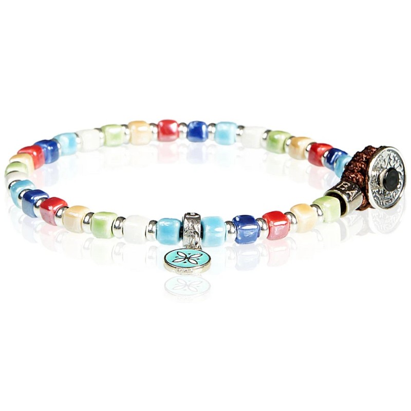 Bracciale Uomo GERBA Silver Ceramic - CS07