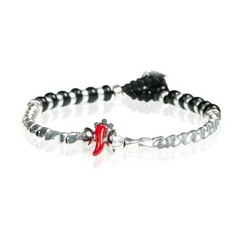 Bracciale Uomo GERBA - HS01 HORN SILVER