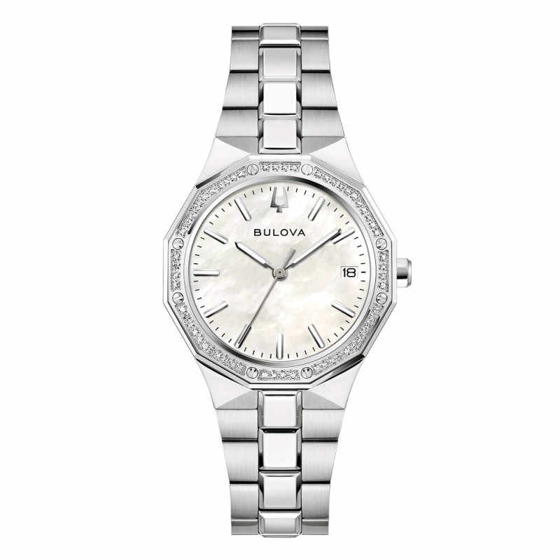 Orologio Donna BULOVA Octagon Lady Diamonds - 96R255