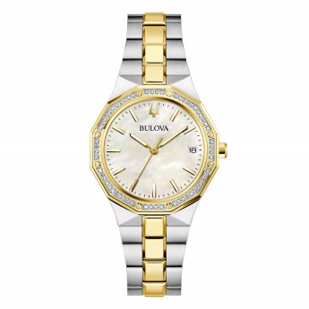 Orologio Donna BULOVA Octagon Lady Diamonds - 98R299
