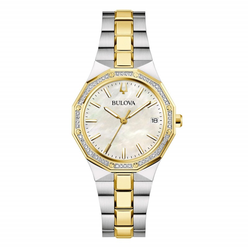 Orologio Donna BULOVA Octagon Lady Diamonds - 98R299