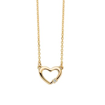 Collana Donna MILUNA Cuore - CLD4687X