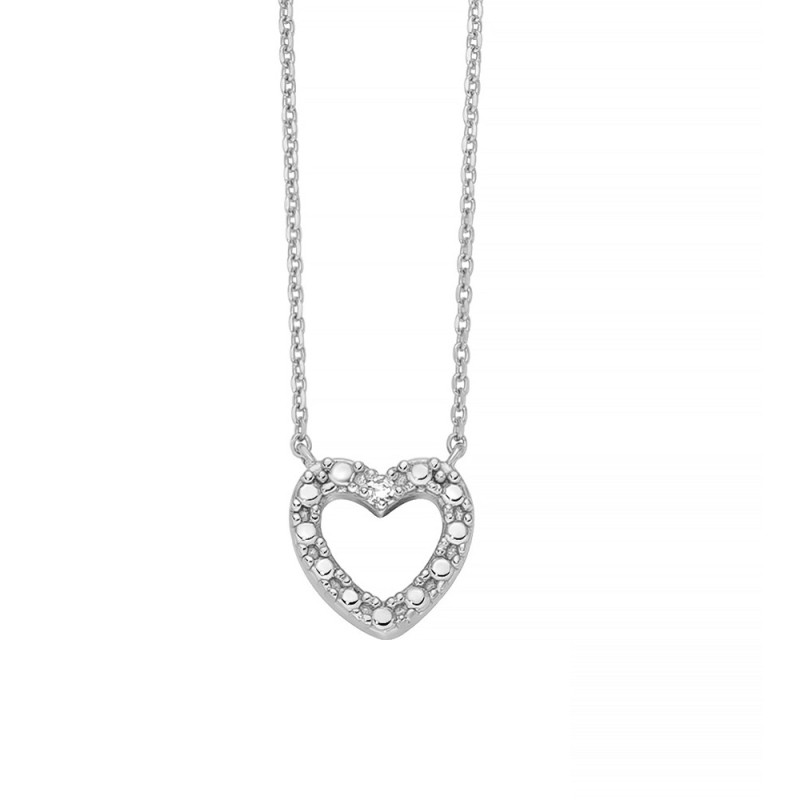 Collana Donna MILUNA Cuore - CLD5091X