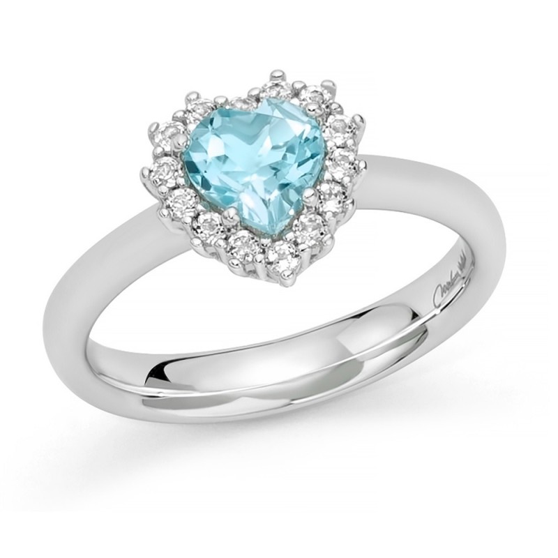 Anello Donna MILUNA Gemma del Cielo - LID4018M12