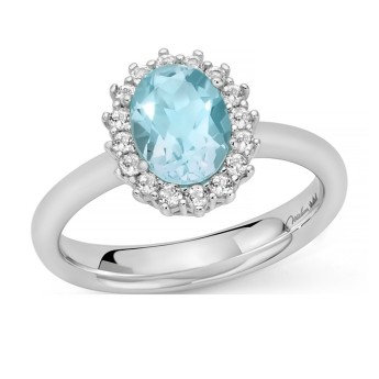 Anello Donna MILUNA Gemma del Cielo - LID4019M12