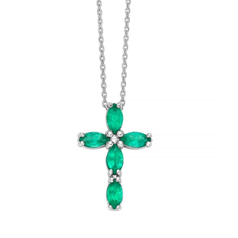 Collana Donna MILUNA Gemme Preziose 375 - CLD4747X