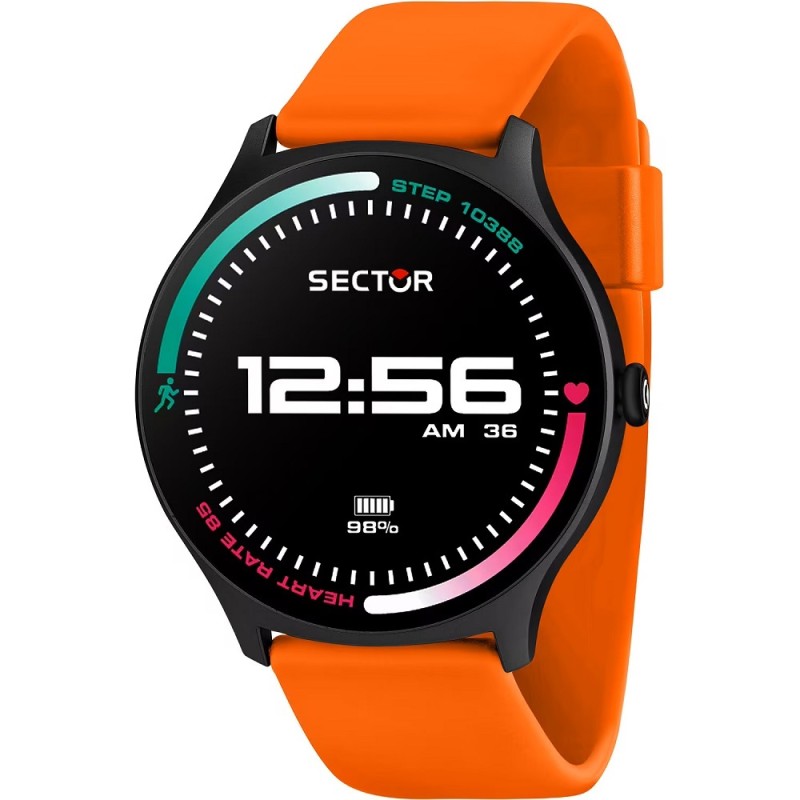 Orologio Uomo Smartwatch SECTOR S-06 ORANGE - R3251551004