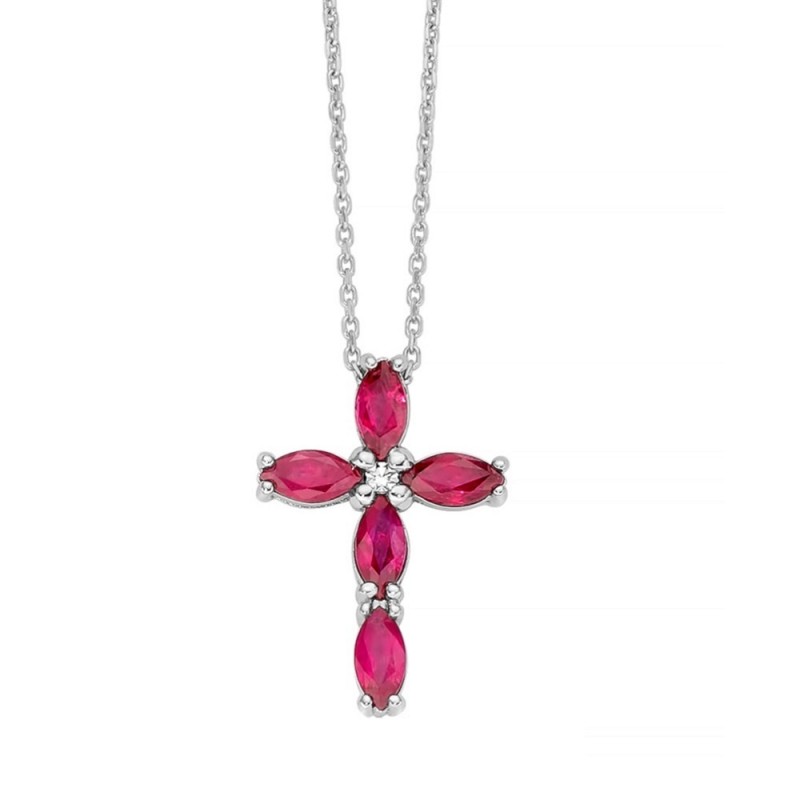 Collana Donna MILUNA Gemme Preziose 375 - CLD4748X