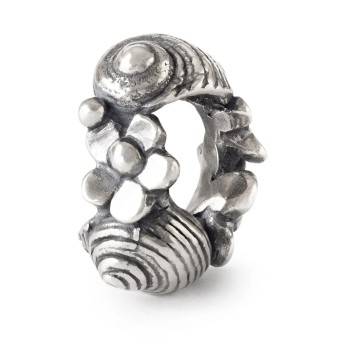 Beads TROLLBEADS Chiocciole tra i Fiori - TAGBE-10288