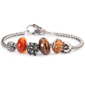 Beads TROLLBEADS Occhio di Tigre Rosso - TSTBE-20009