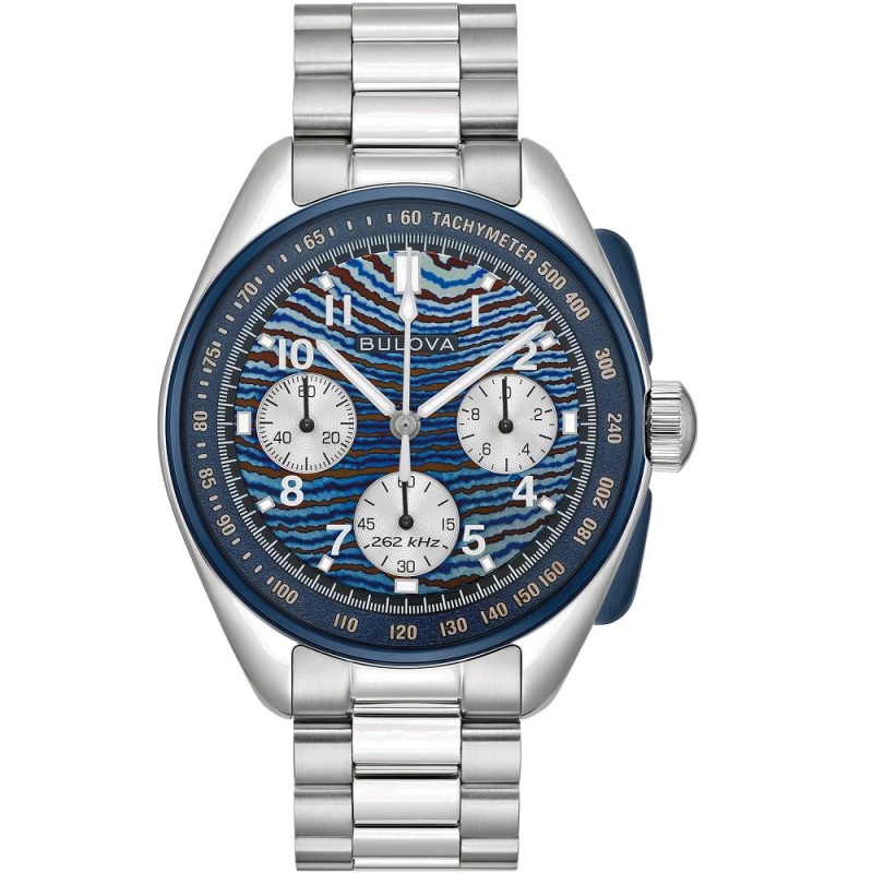 Orologio Uomo BULOVA Lunar Pilot Timascus Budii 150° Anniversary Limited Edition - 98A329