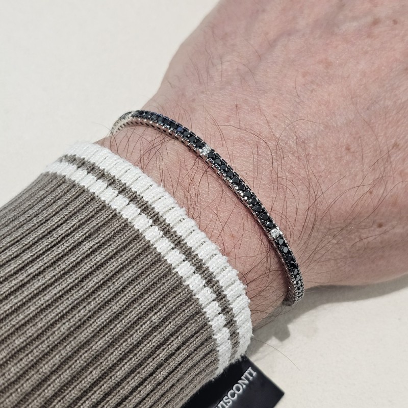 Bracciale Tennis Uomo GIORGIO VISCONTI Antologie - BR39611UK