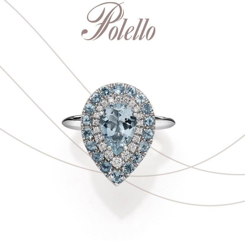Anello Donna POLELLO Elegantia - AN/1A-GOCCIA - Limited Edition