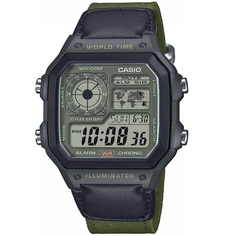 Orologio Uomo CASIO Vintage - AE-1200WHUB-3AVEF