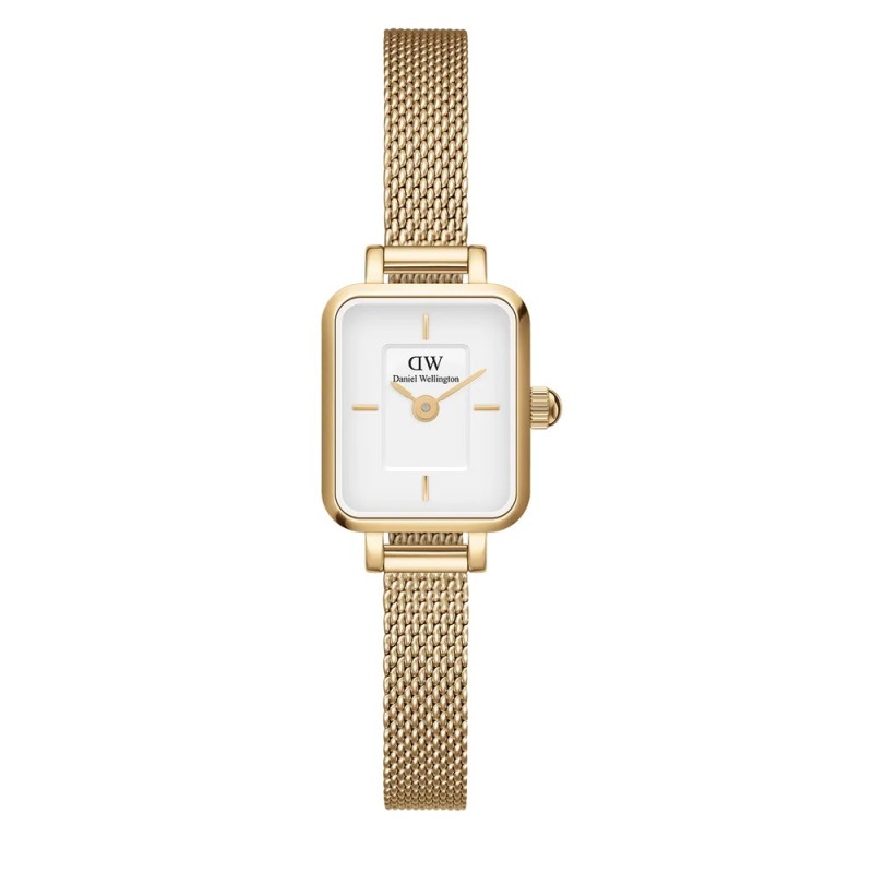 Orologio Donna DANIEL WELLINGTON Quadro Mini Evergold - DW00100725