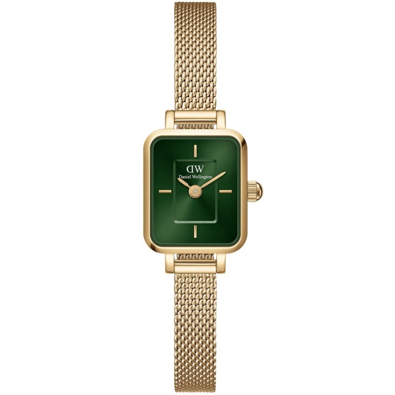 Orologio Donna DANIEL WELLINGTON Quadro Mini Evergold Emerald - DW00100653