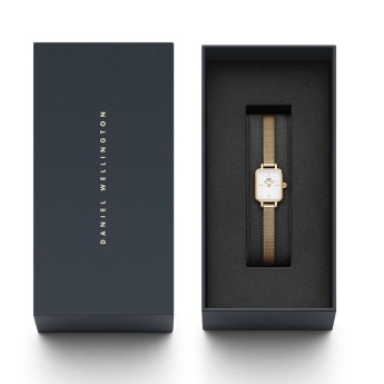 Orologio Donna DANIEL WELLINGTON Quadro Mini Evergold - DW00100725