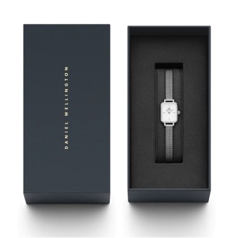 Orologio Donna DANIEL WELLINGTON Quadro Mini Sterling - DW00100726