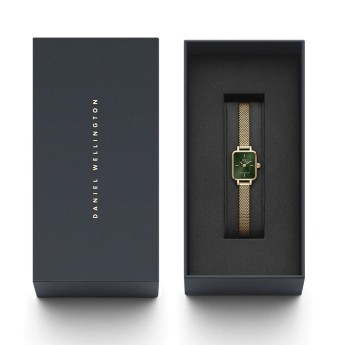 Orologio Donna DANIEL WELLINGTON Quadro Mini Evergold Emerald - DW00100653
