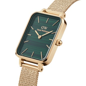Orologio Donna DANIEL WELLINGTON Quadro Pressed Evergold Green - DW00100561
