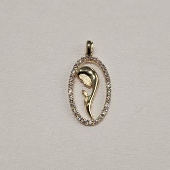 Ciondolo Donna in ORO 750 (18KT) - 2393.CI22370C:38M8