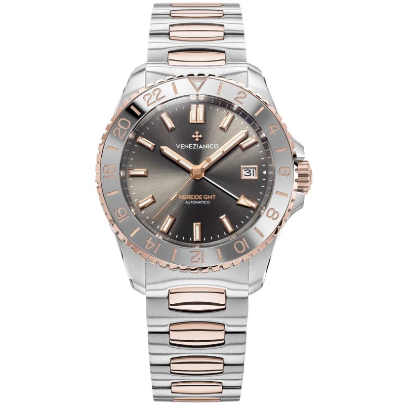 Orologio Uomo VENEZIANICO Nereide GMT Grand Tour - 3521510C