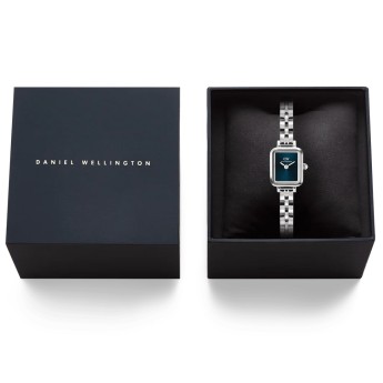 Orologio Donna DANIEL WELLINGTON Quadro Mini Arch 3-link Arctic Sunray Silver - DW00100846