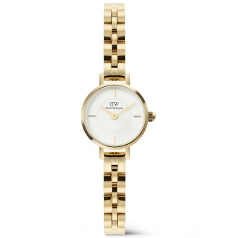 Orologio Donna DANIEL WELLINGTON Petite Mini Arch 3-Link White Gold - DW00100855