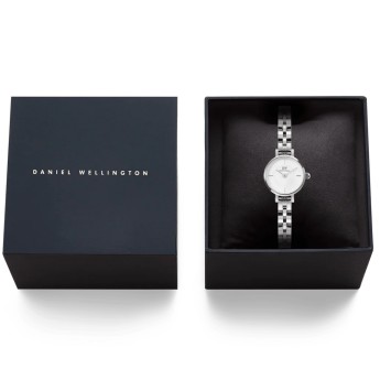 Orologio Donna DANIEL WELLINGTON Petite Mini Arch 3-Link White Silver - DW00100853