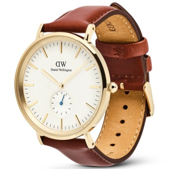 Orologio Uomo DANIEL WELLINGTON Classic Multi-Eye St Mawes Off White Sunray Gold - DW00100869