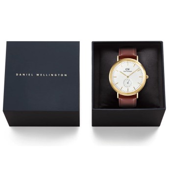 Orologio Uomo DANIEL WELLINGTON Classic Multi-Eye St Mawes Off White Sunray Gold - DW00100869