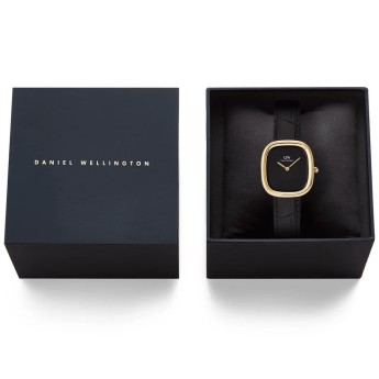 Orologio Donna DANIEL WELLINGTON Margot Reading Onyx Ceramic Gold - DW00100880